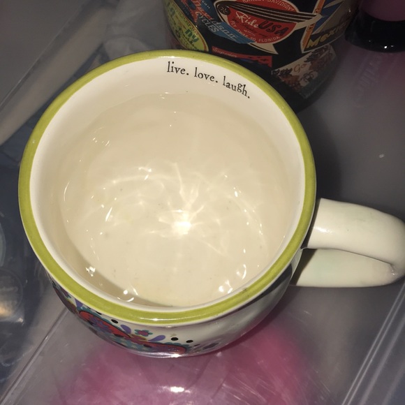 Natural Life Monogrammed G mug ~Live Love Laugh - Picture 3 of 8